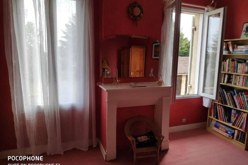 Tizac-De-Lapouyade, Piscine 35 Km De Bordeaux Villa Esterno foto